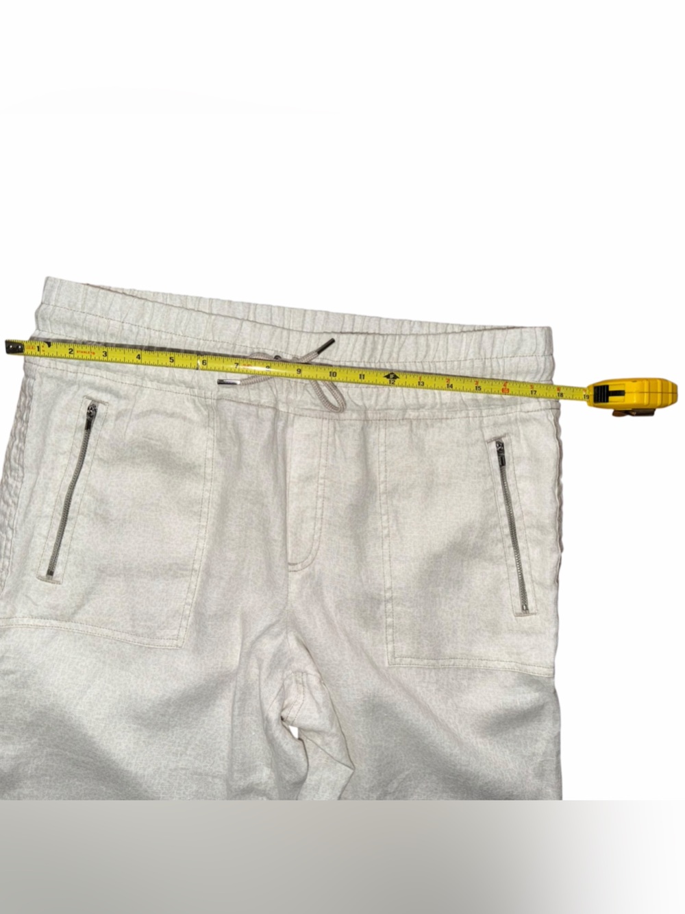 Athleta Light Beige Track Joggers - Picture 3 of 8
